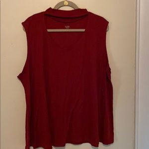 Peep Hole Ribbed Tank Top